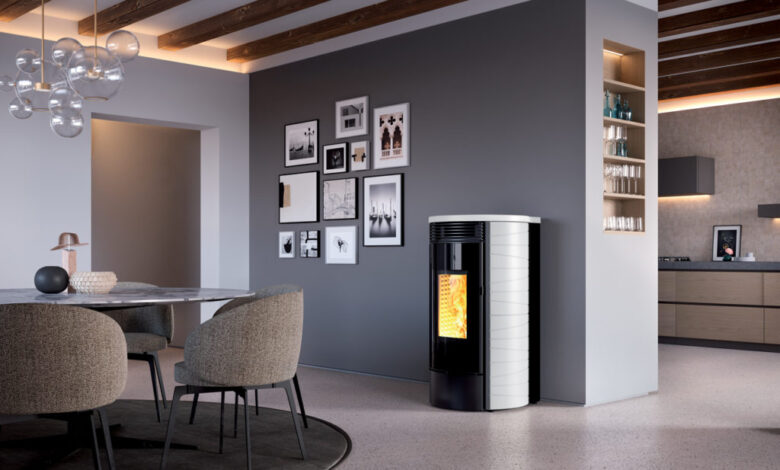 Poêle à granulés LVI ED 12kW DRUM ED